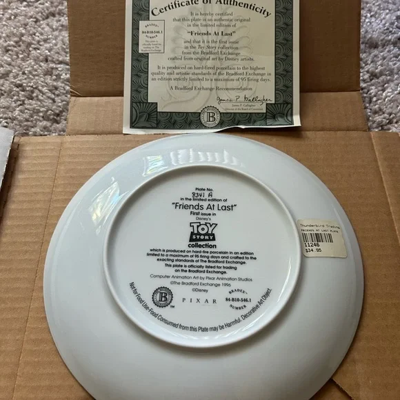 1996 Toy Story Bradford Exchange Collectors Plates - Picture 8 of 13